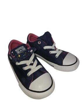 Converse Toddler Girl's Double Tongue All Star Maddie Gravity Graphic Sneaker 9